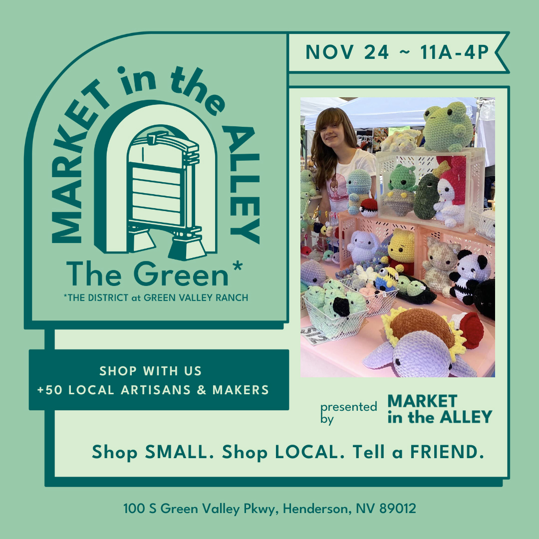 Market in the Alley – November 4th 11-4PM